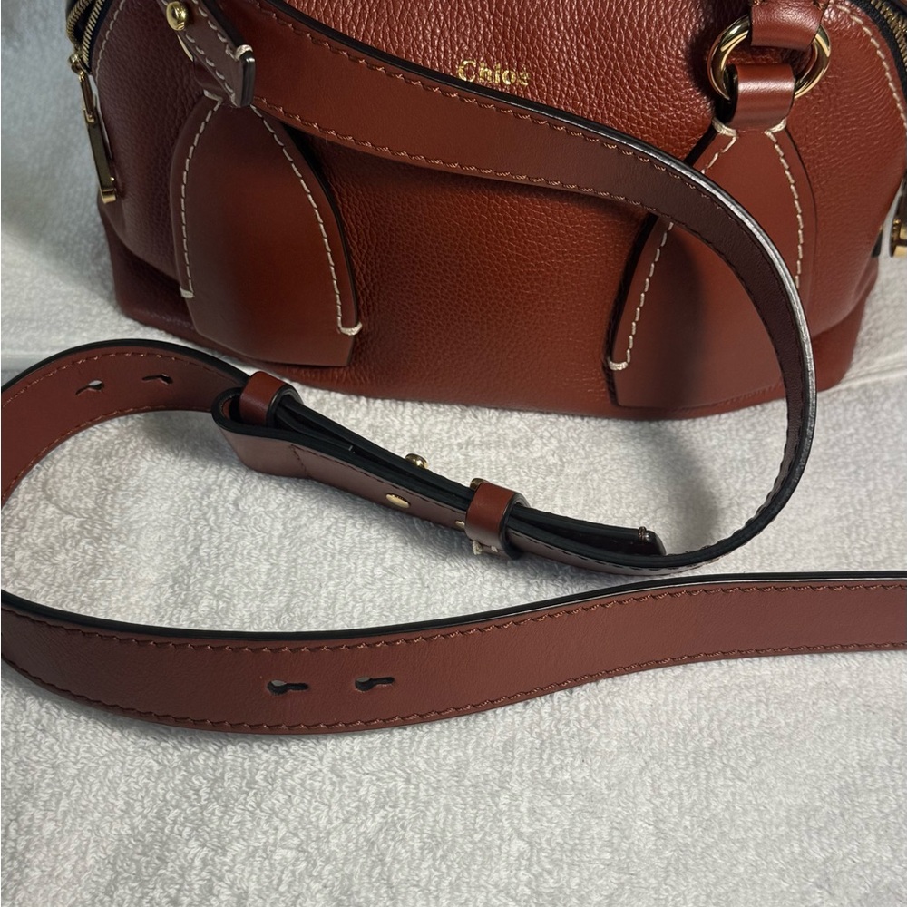 Brown Leather Handbag - Picture 2 of 11
